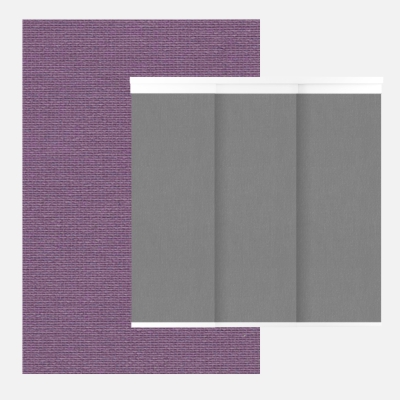 Panel track z tkaniną jednokolorową