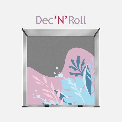 Roleta dachowa z nadrukiem Dec'N'Roll