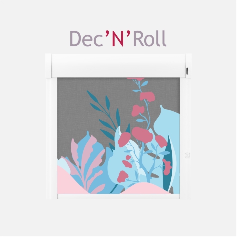 Rolety w kasecie z nadrukiem Dec'N'Roll