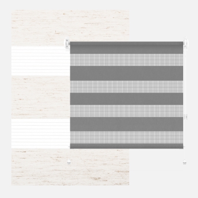 Roleta mini z tkaniną Dzień i Noc