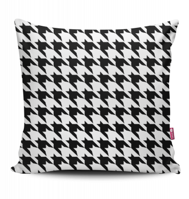 Poduszka Black & White pepitka