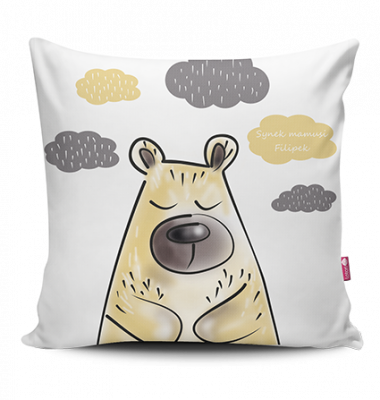 Poduszka Miś Leśne zwierzęta