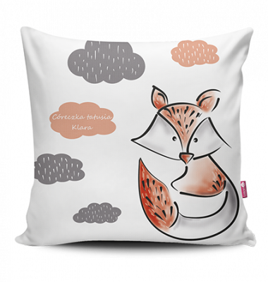 Poduszka Lisek Leśne zwierzęta