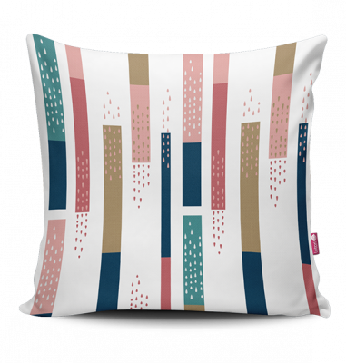 Poduszka Geometry słupki
