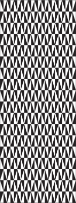Tapeta Black & White trójkąty